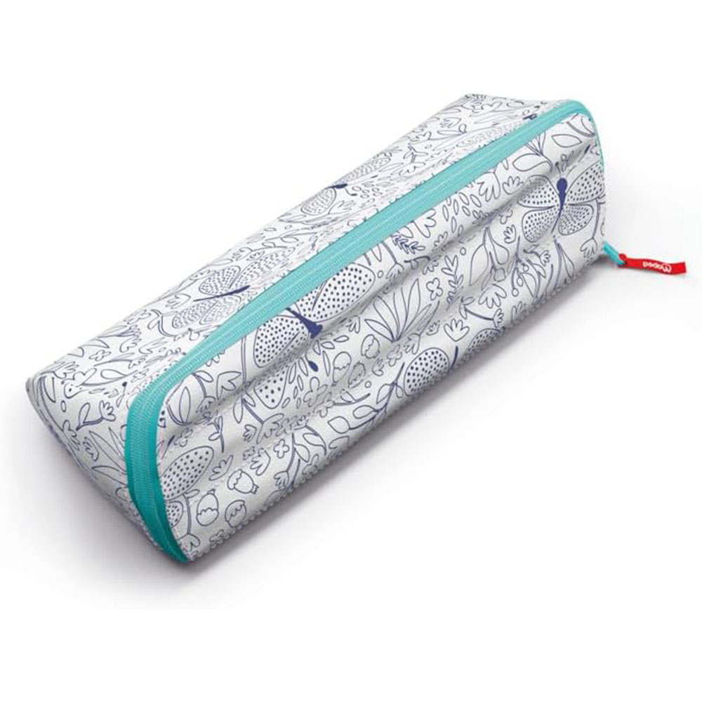 Maped - Reversible Pencil Case - Shiny Butterfly - XXL