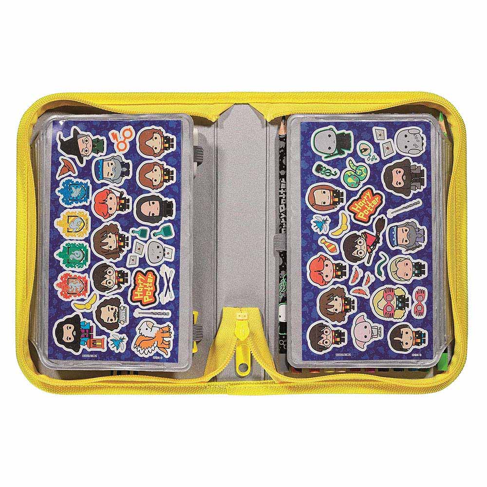 Maped - Harry Potter Wizarding World Pencil Case Kit - Multicolor - 32 Pc Set
