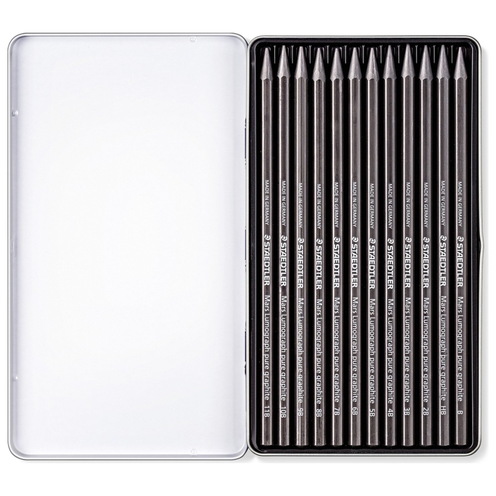Staedtler - Full Graphite Pencils - 12 Pc Set