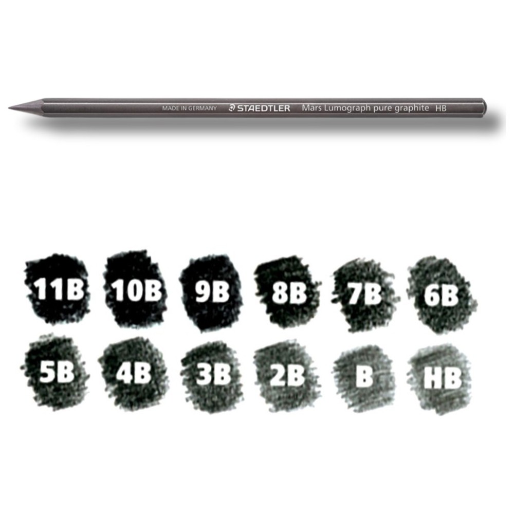Staedtler - Full Graphite Pencils - 12 Pc Set