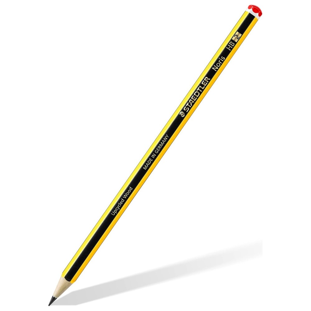 Staedtler - Noris Upcycle HB Pencils With Sharpener And Eraser - 5 Pc Set