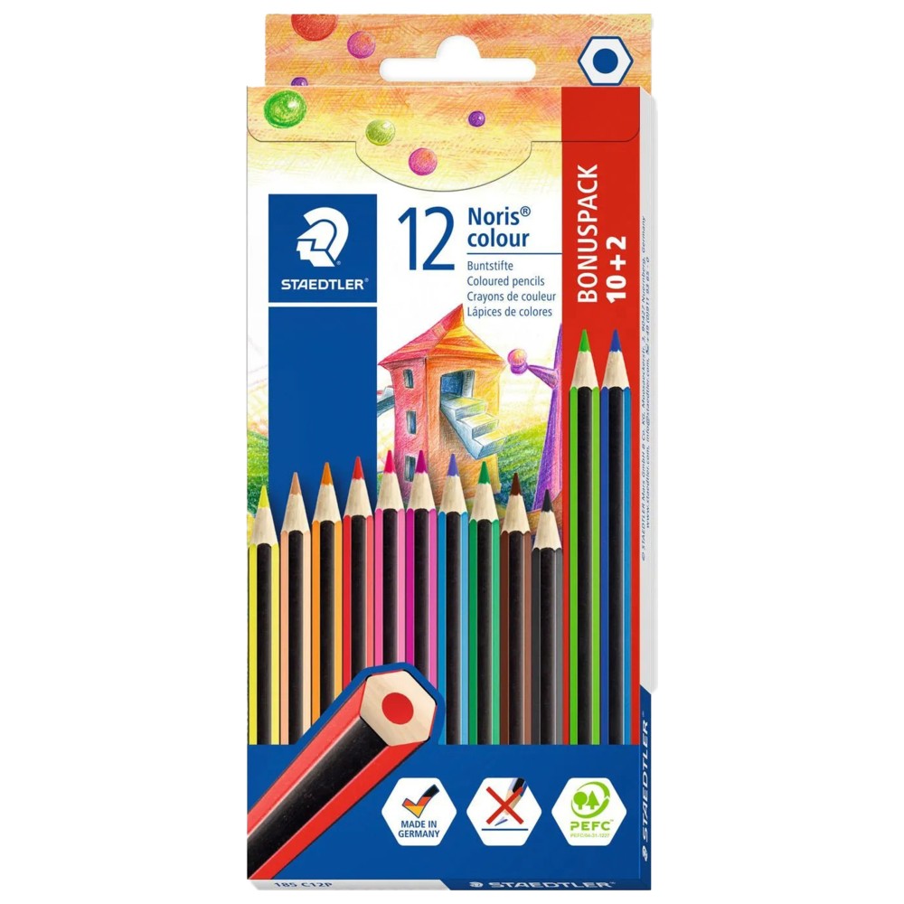 Staedtler - Noris Colour Pencil Set - 12 Pc Set