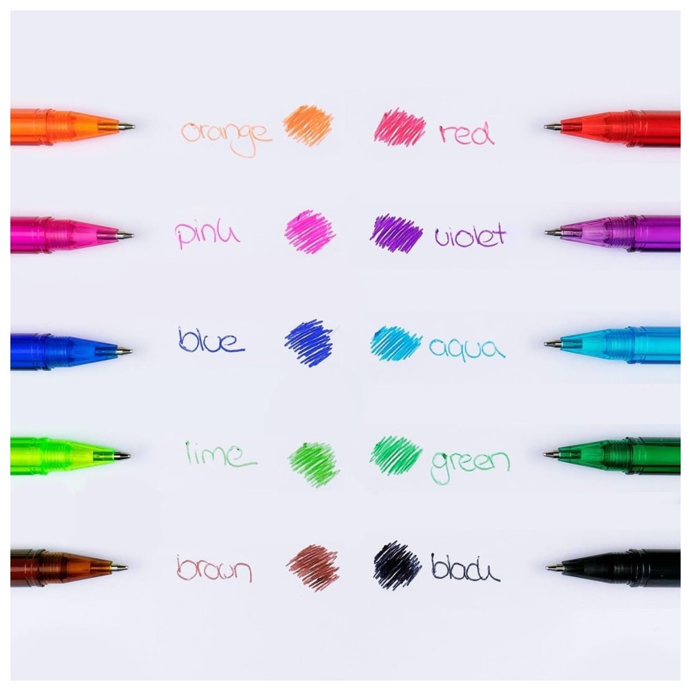 Staedtler - 432 Ballpoint Pen Set - 10 Pc Set