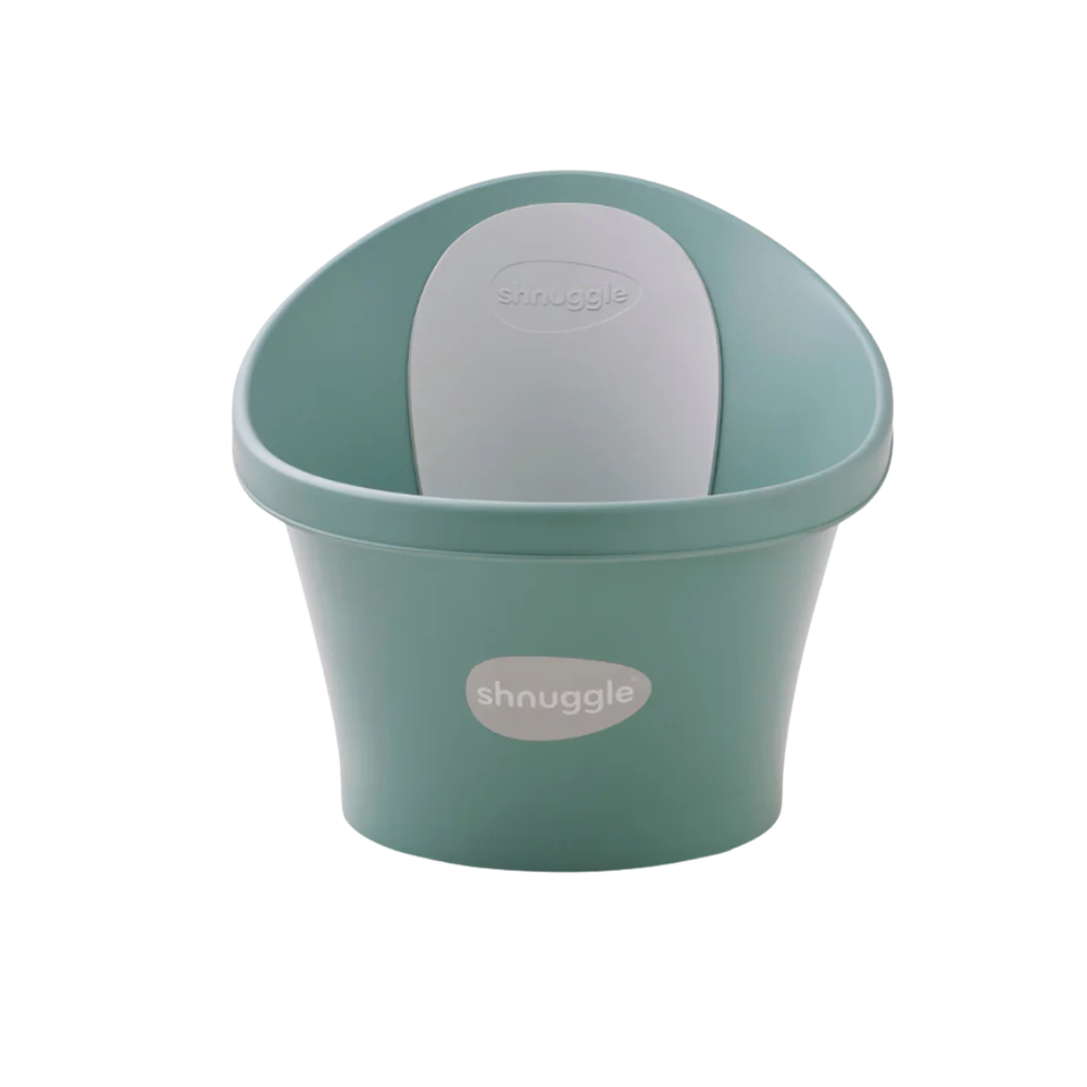 Shnuggle - Baby Bath & Stand Bundle - Euclayptus - 2pc Set