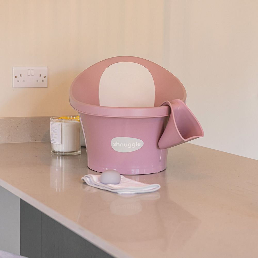 Shnuggle - Washy Bath Jug - Blossom Pink