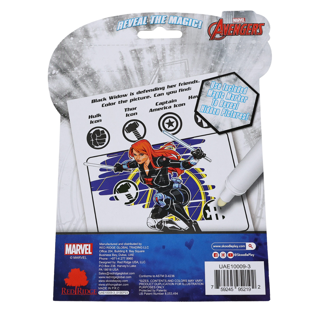 Marvel - Avengers Magic Ink Book