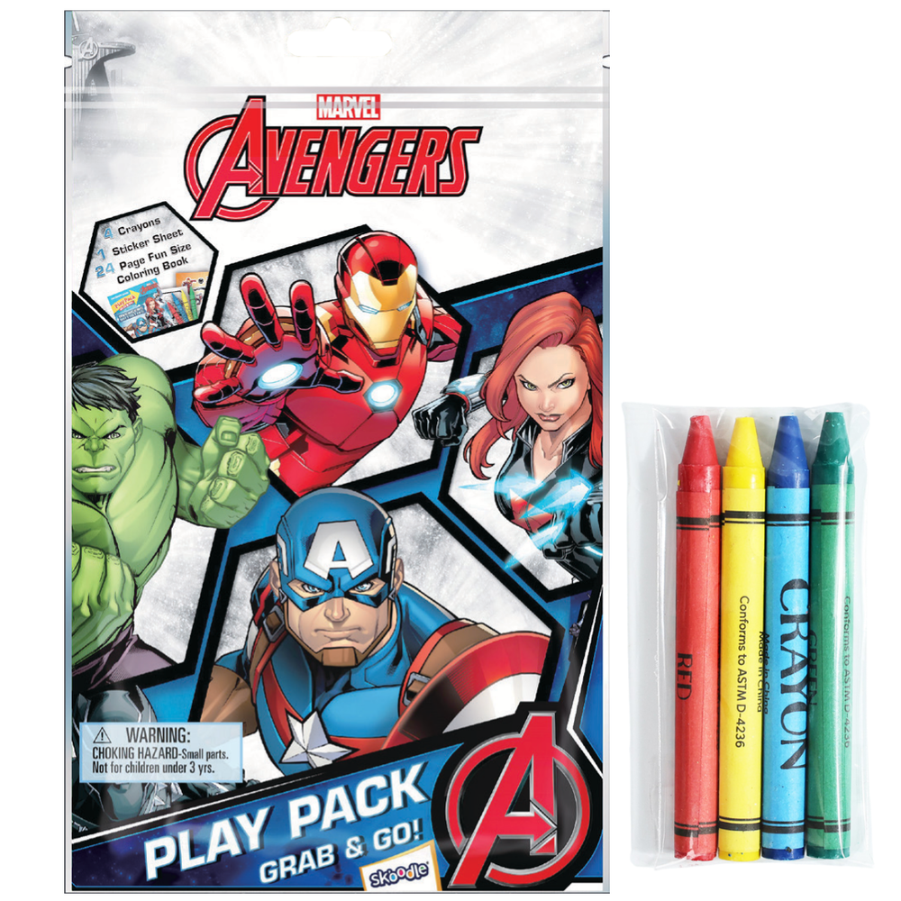Marvel - Avengers Play Pack Grab & Go Kit
