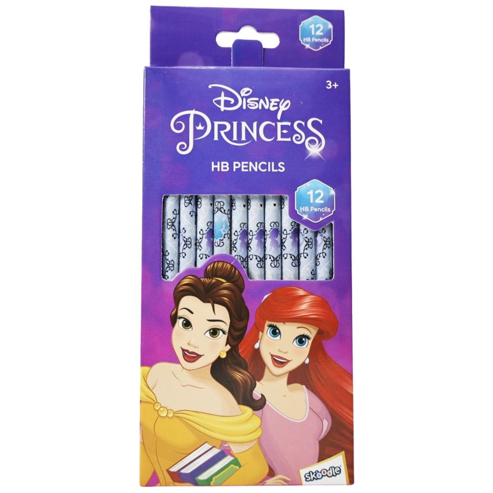 Disney - Princess HB Pencil Set - 12 Pcs