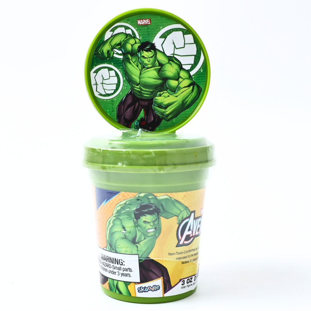 Marvel - Hulk Clay Dough with Figure Stamper - 85gm