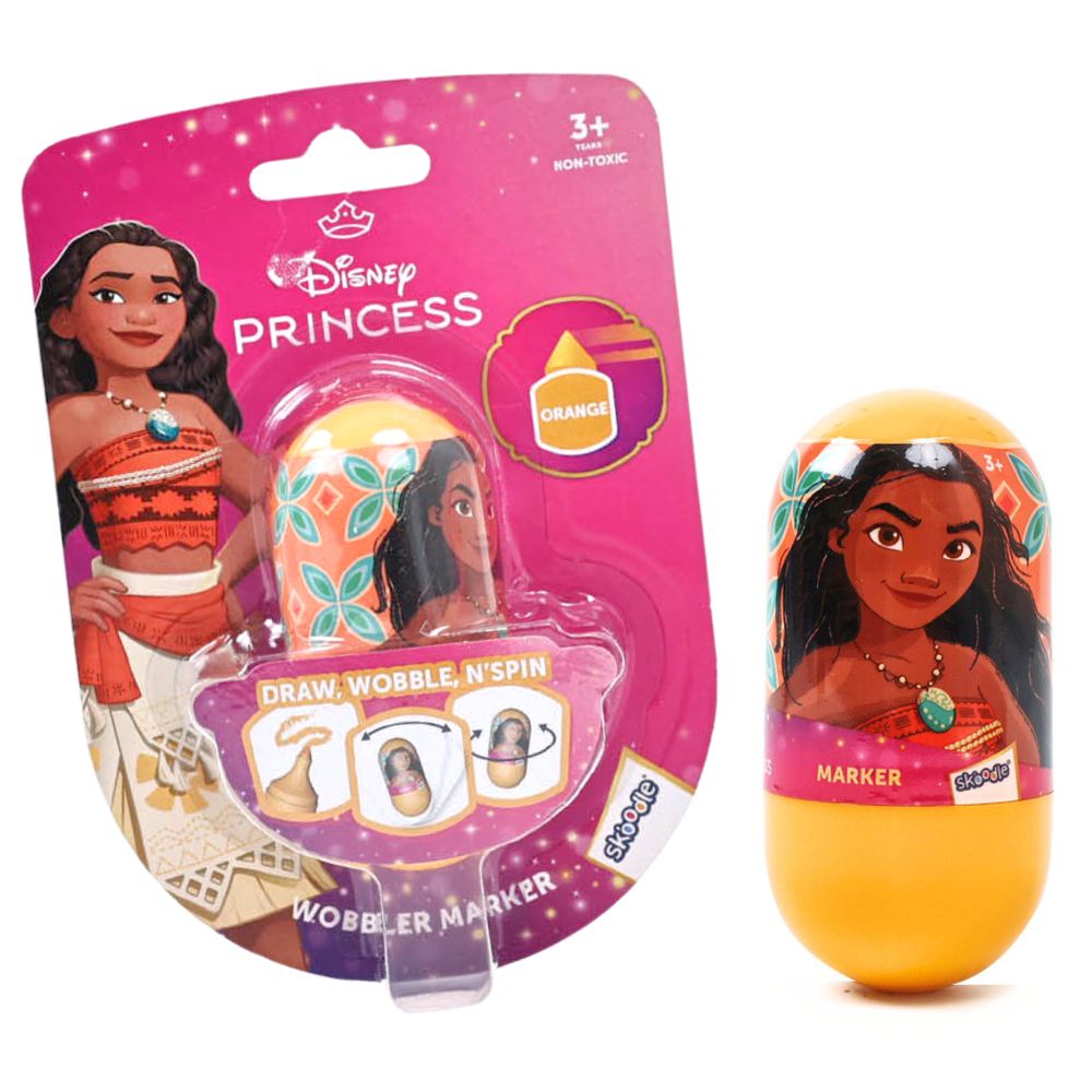 Disney Princess Moana Wobbler Marker - Orange - 1 Pc