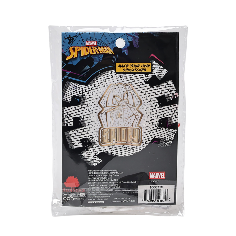 Marvel - Make Your Own Suncatcher Arts & Crafts Kit - Spidey