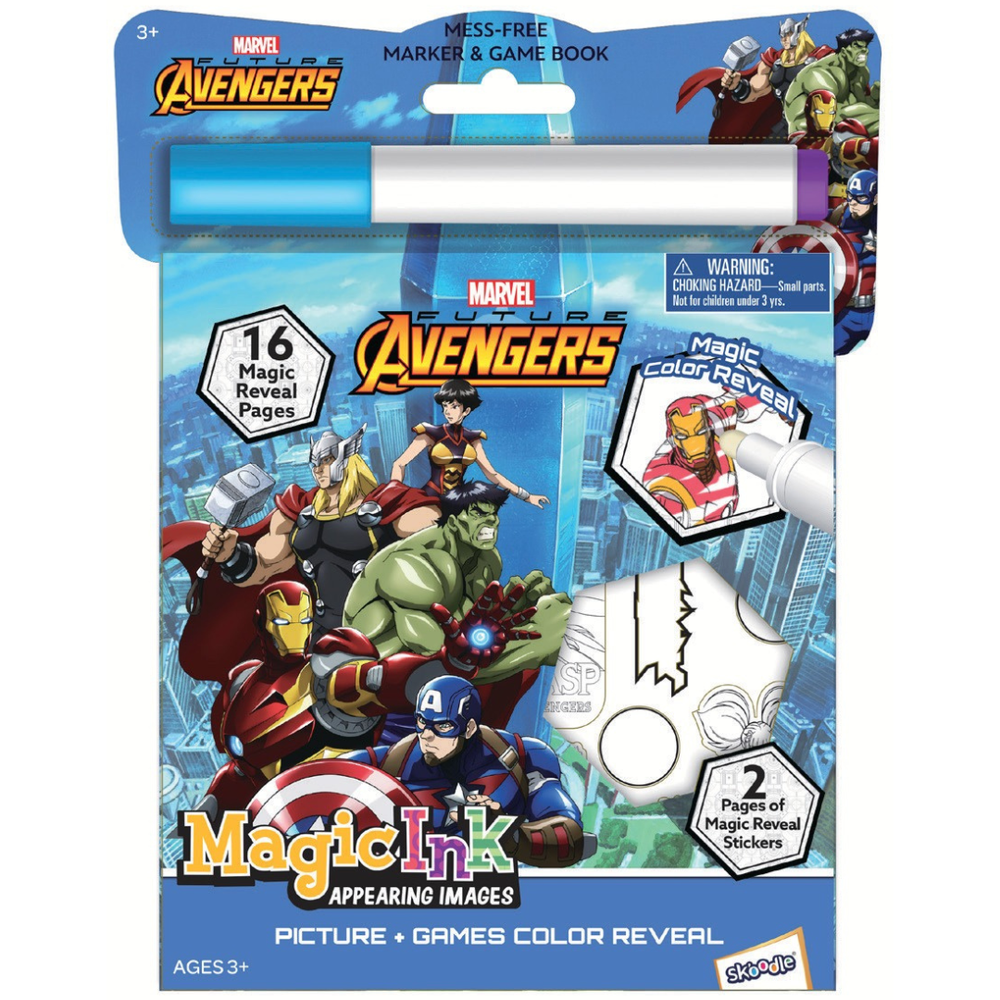 Marvel - Avengers Magic Ink Book with Stickers