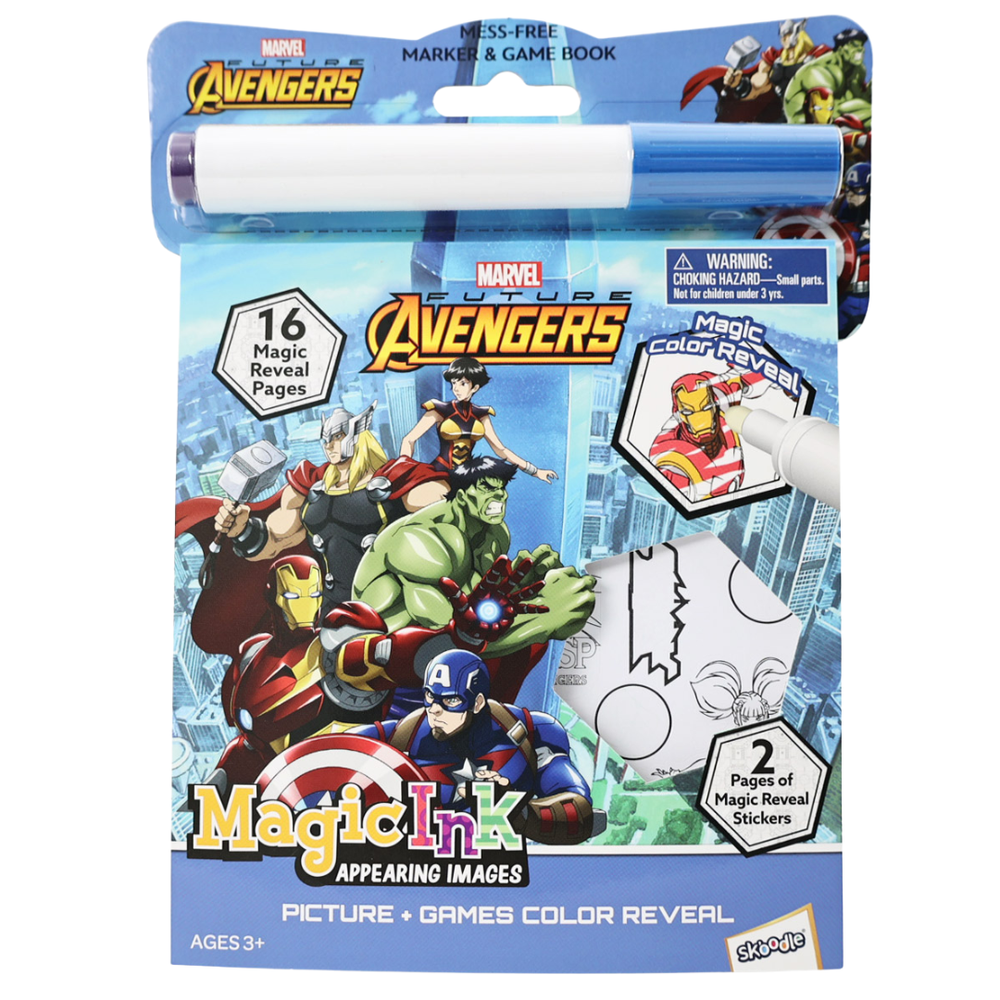 Marvel - Avengers Magic Ink Book with Stickers