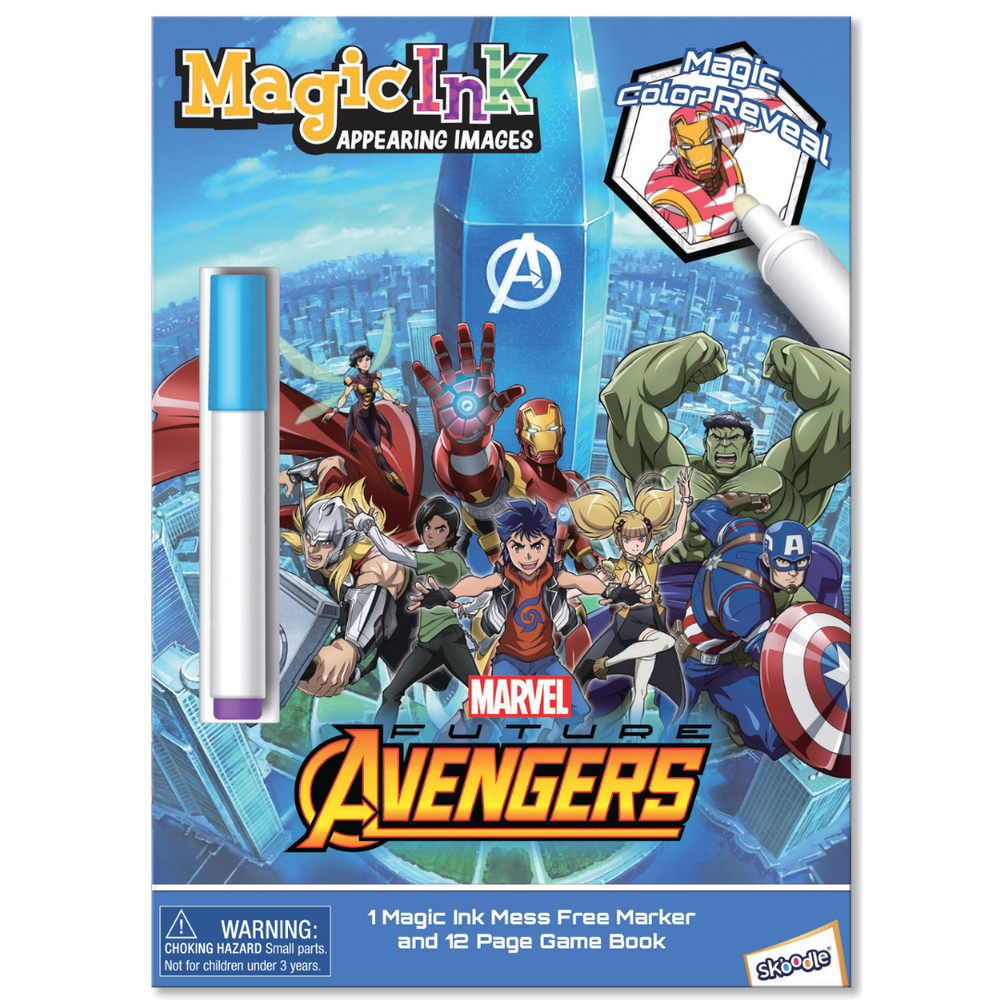 Marvel - Avengers Magic Ink Book