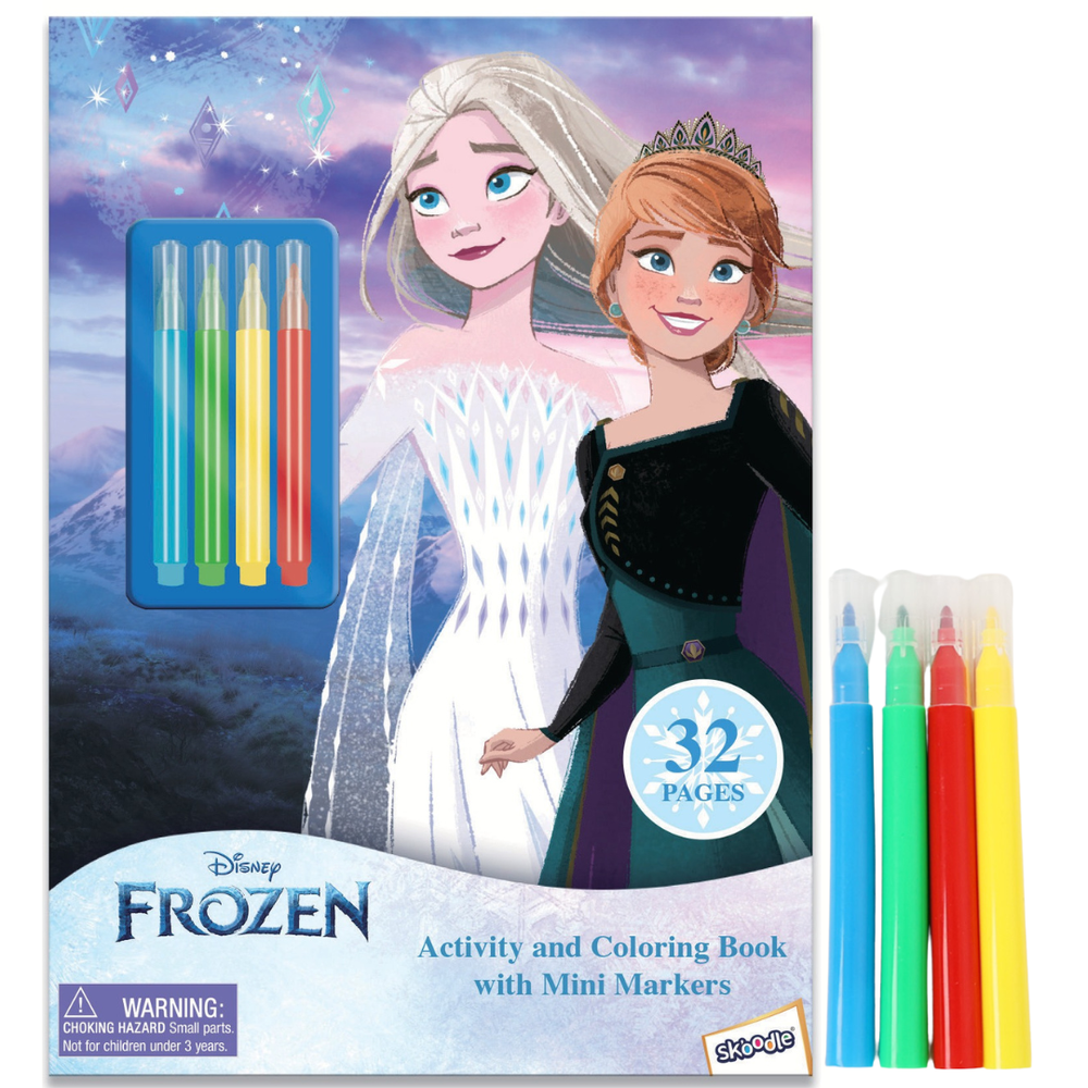 Disney - Frozen Activity Book with Mini Markers