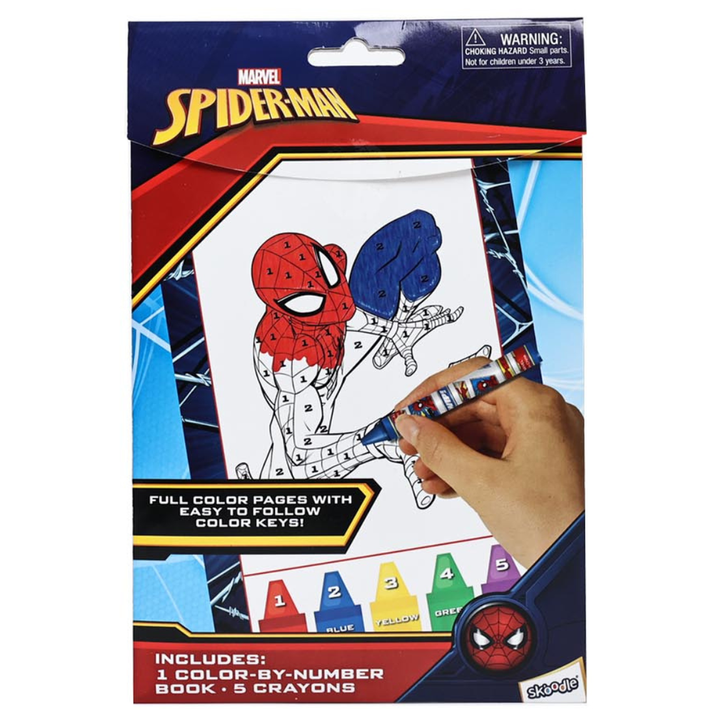 Marvel - Spider-man Color By Number Kit