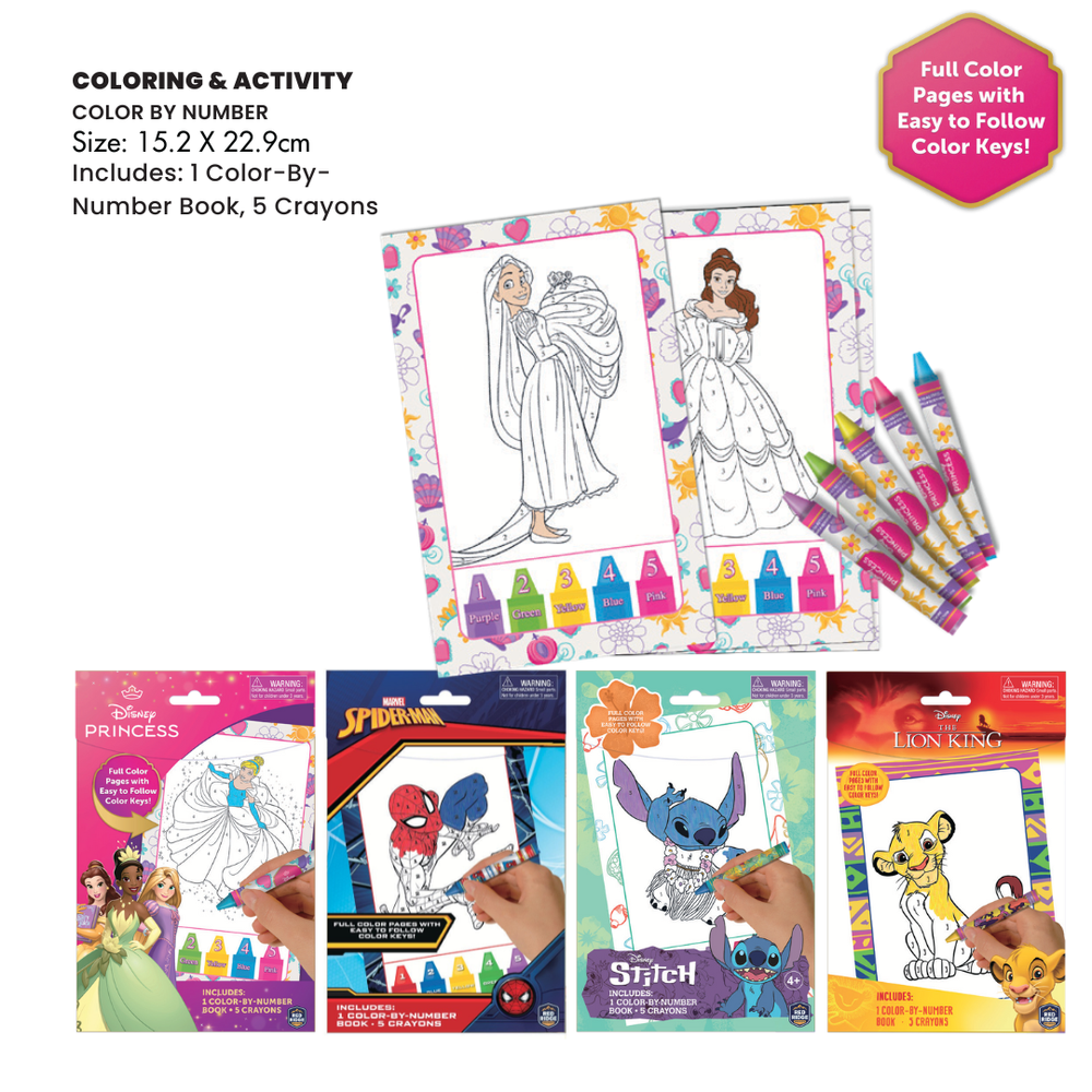 Marvel - Spider-man Color By Number Kit
