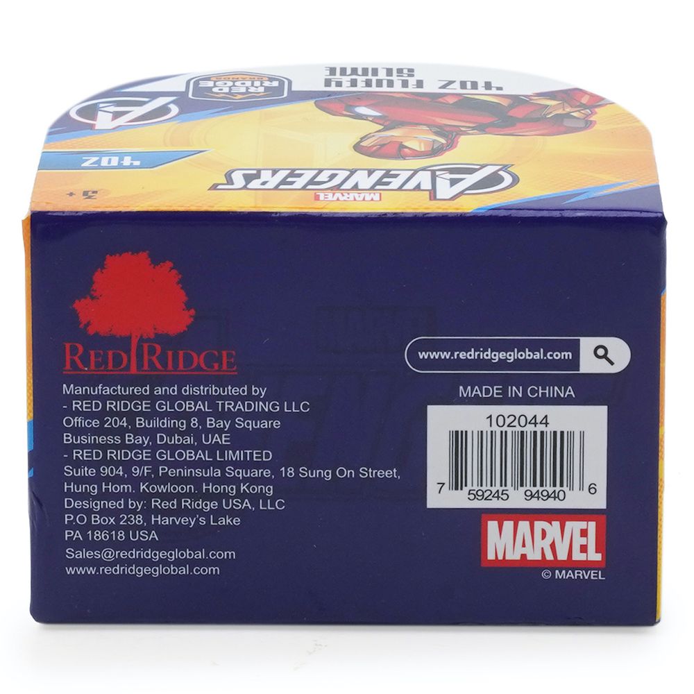 Slime Squad - Marvel Avengers Fluffy Slime - Yellow - 118 ml