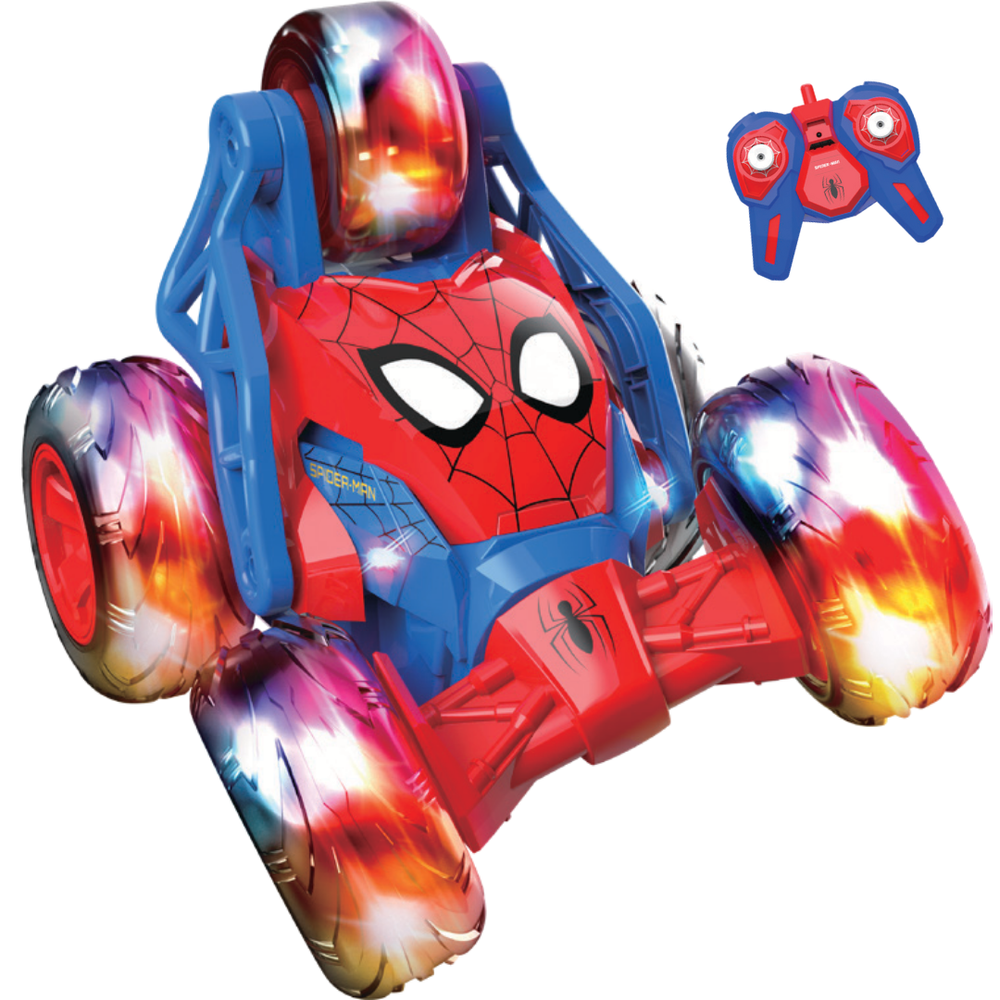 Spider-man - Remote Control Storm Spinner - Red/Blue