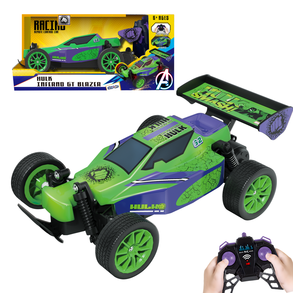 Marvel - Hulk Inferno GT Blazer RC Toy Car - Multicolor