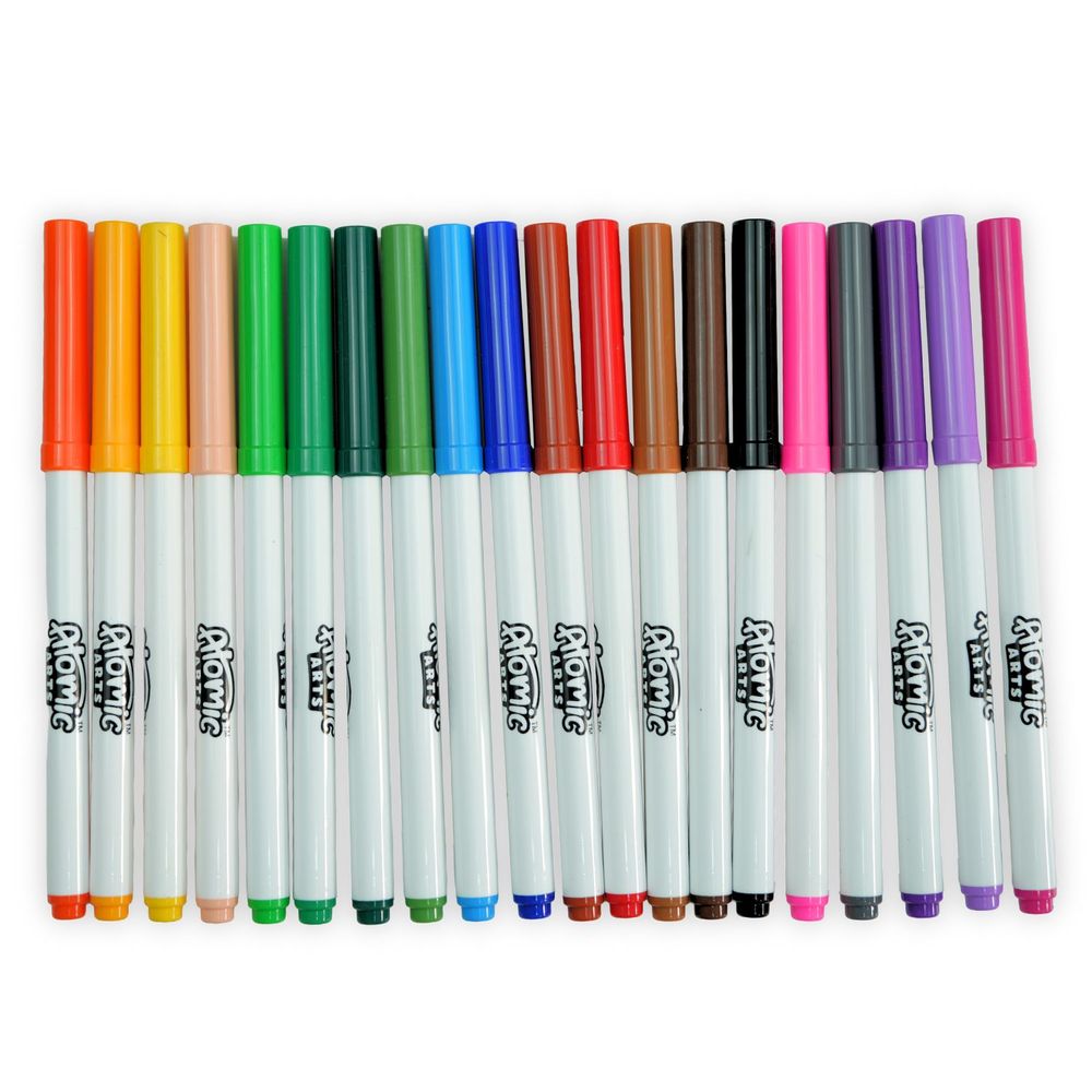 Skoodle - Atomic Arts Washable Super Tip Markers - 20 Pcs