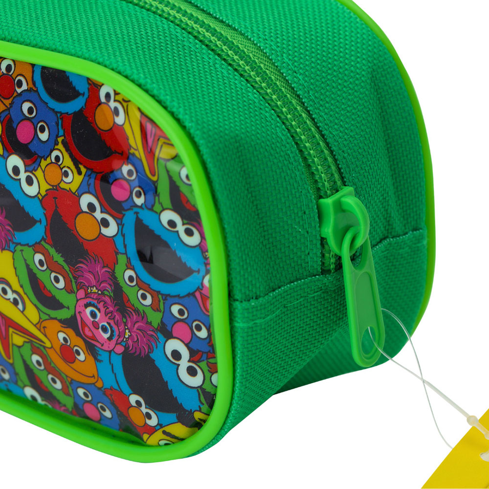 Sesame Street - Pencil Pouch With Zippered Closure - Green