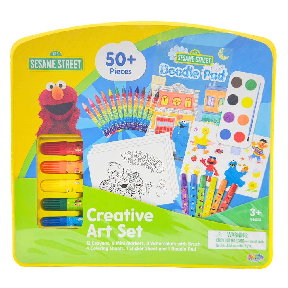 Sesame Street - 50 Pieces Creative Art Set