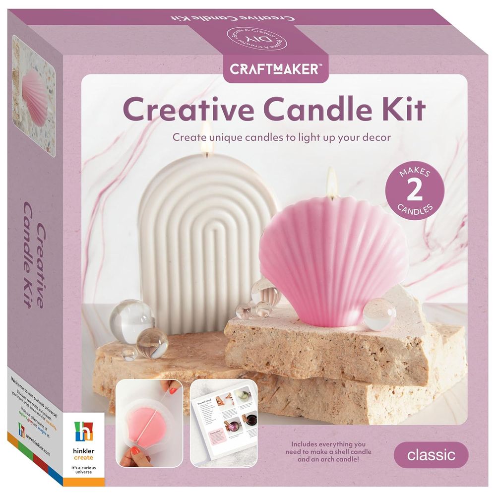Hinkler - Craft Maker Creative Candle Classic Craft Kit - Multicolor