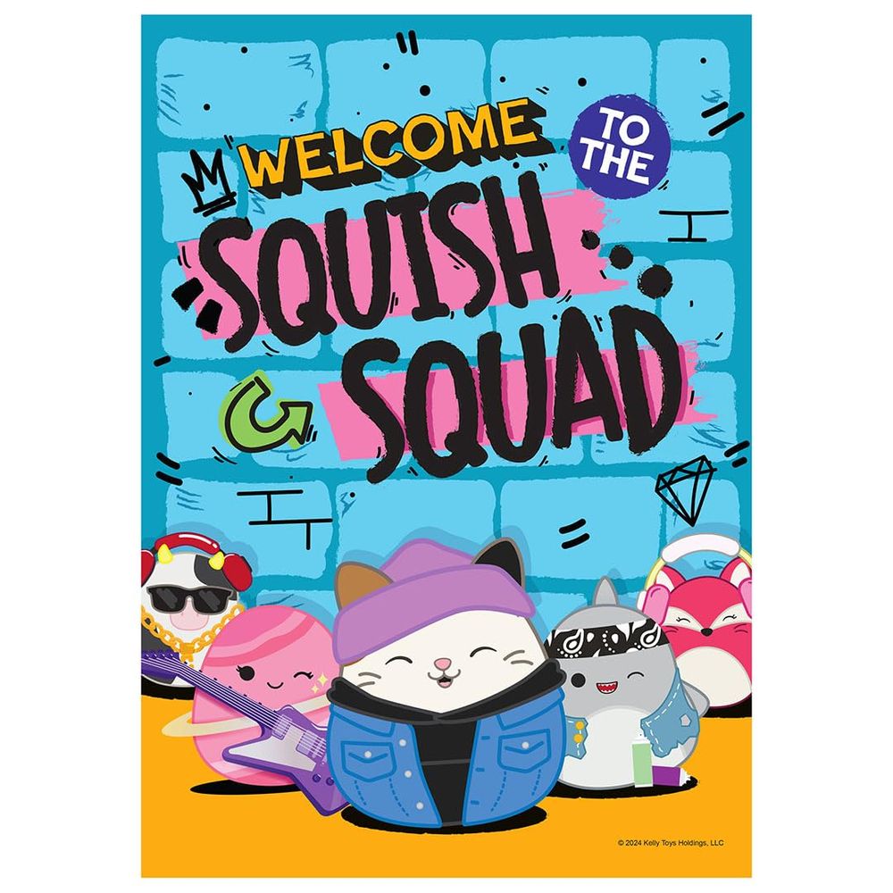 Hinkler - Kaleidoscope Squishmallows Creative Colouring Kit - Multicolor