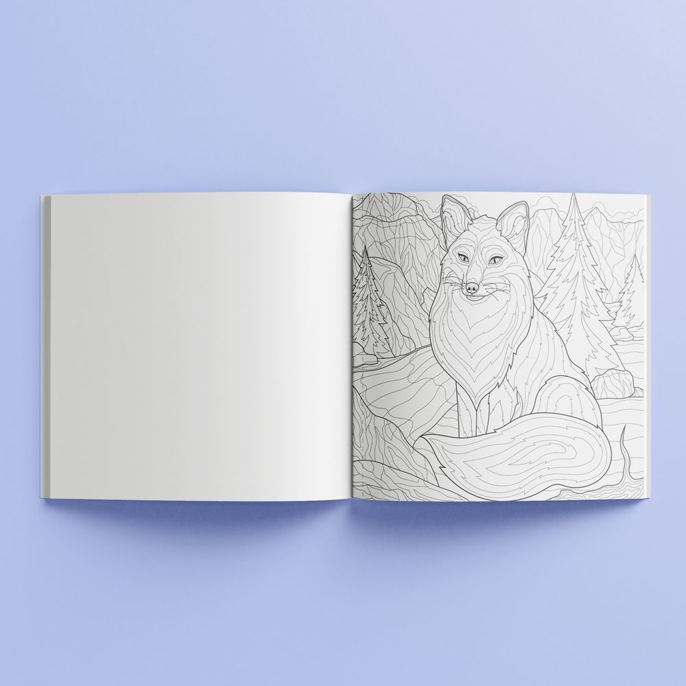 Art Maker: Creative Colouring Book - Animals