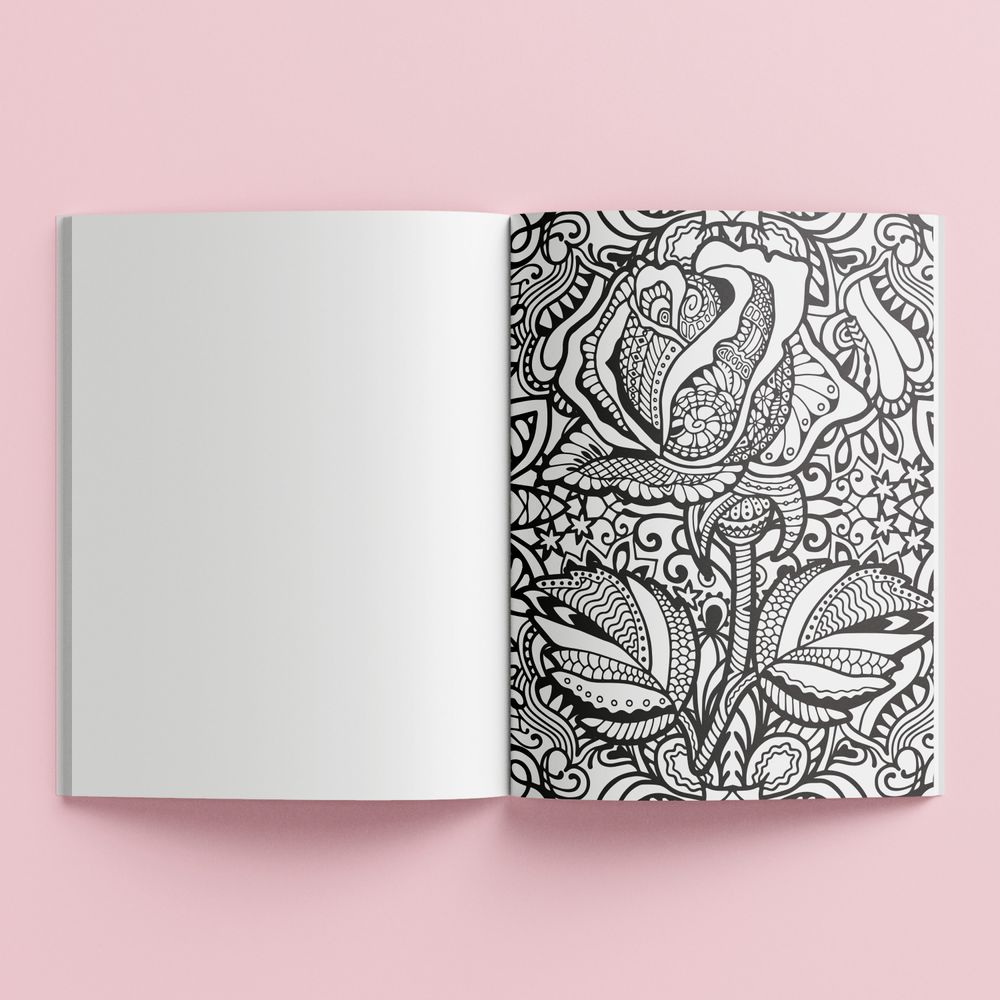 Zen Colour: Superflora Colouring Book