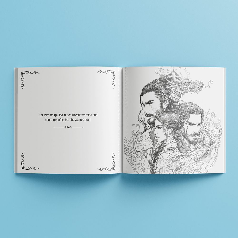 Art Maker: Creative Colouring Book - Queen Of Dragons