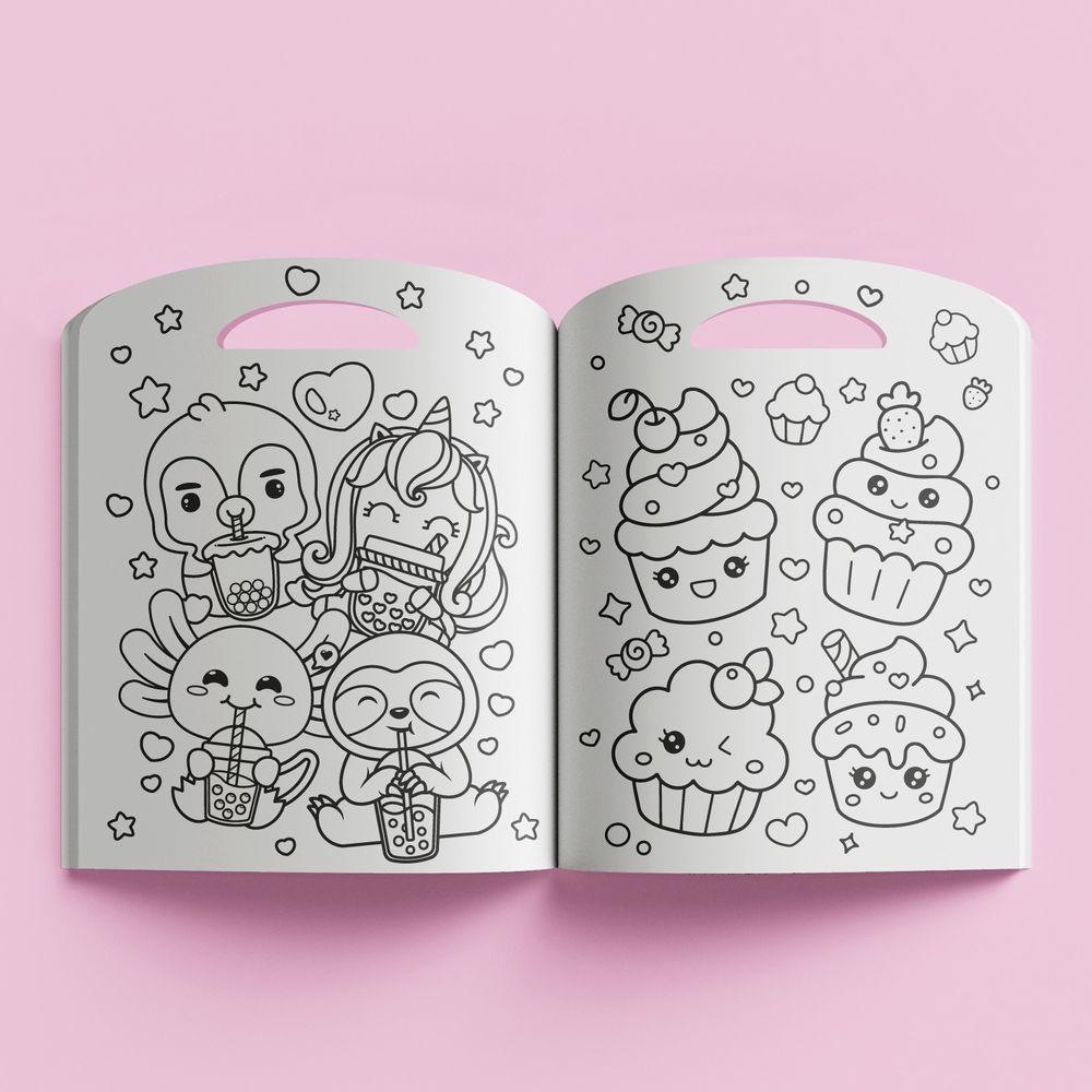 Hinkler - Sweet Treats Colouring Book - 40 Pages