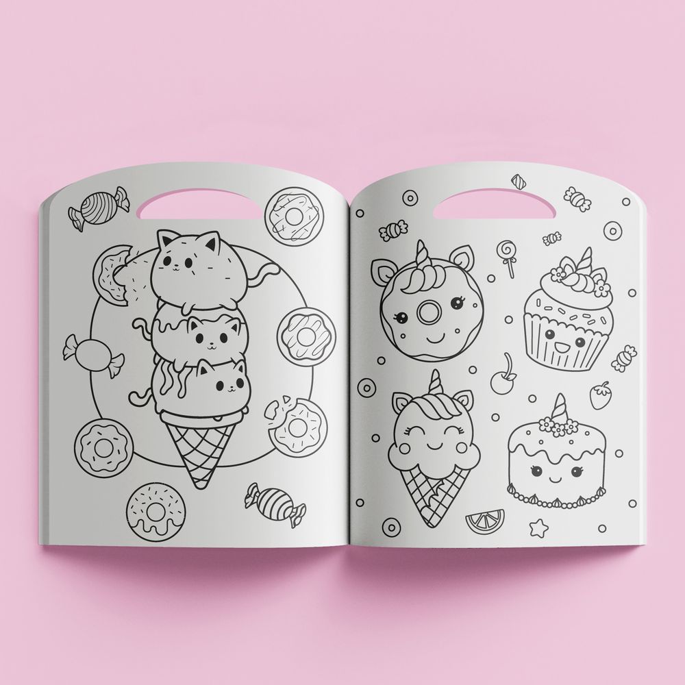 Hinkler - Sweet Treats Colouring Book - 40 Pages
