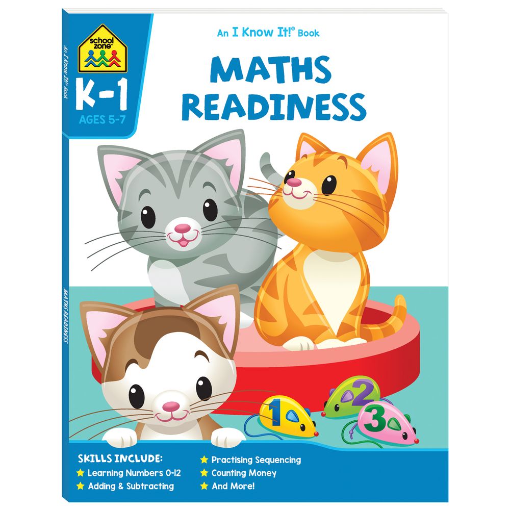 School Zone - An I Know It! Book: Maths Readiness K-1