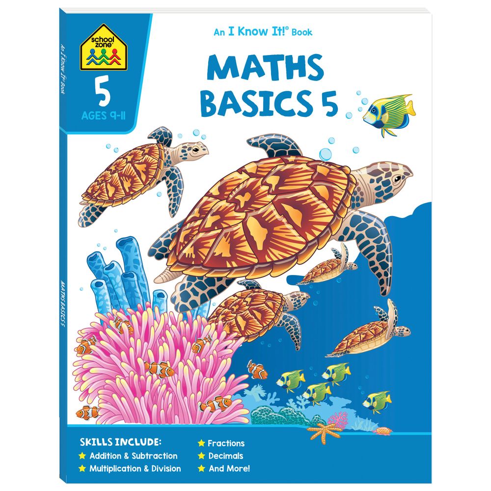 School Zone - An I Know It! Book: Maths Basics 5