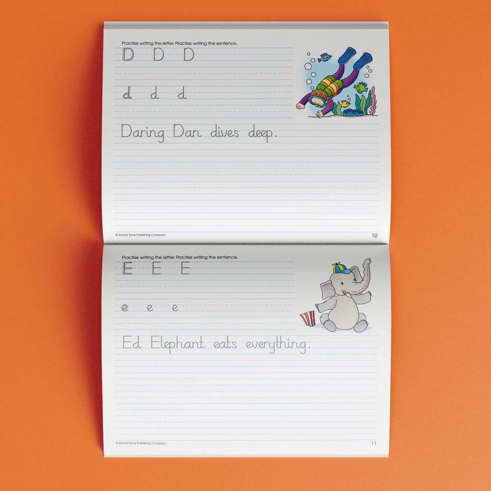 School Zone - An I Know It! Book: Handwriting 3-4
