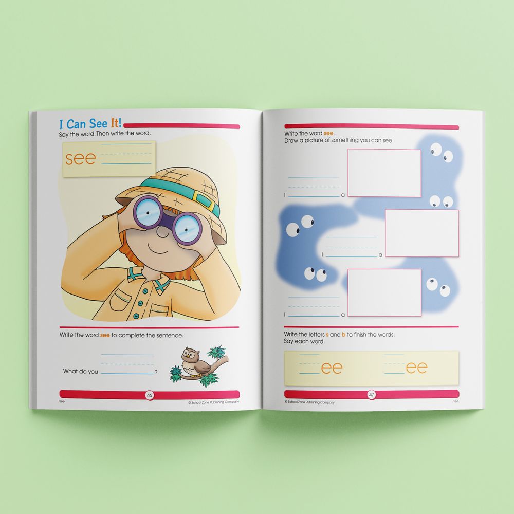 School Zone - An I Know It! Book: Sight Word Fun 1