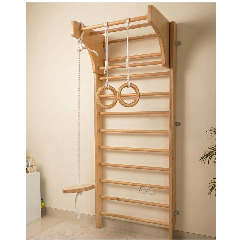 Home Decor - Wall Gym With Adjustable Heights