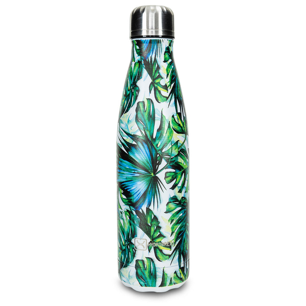Hydrobrew - Lunch Box With Double Wall Stainless Steel Water Bottle - Green - 500 ml