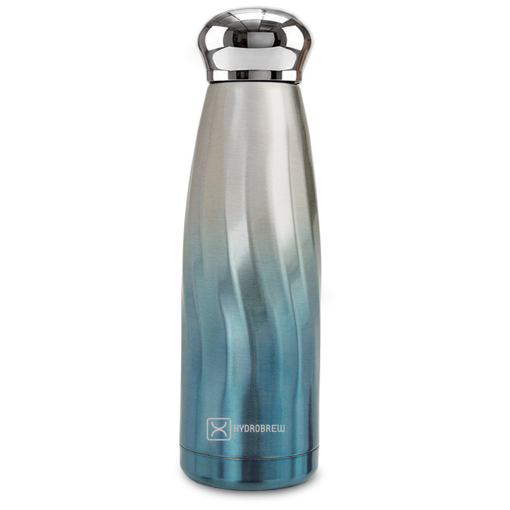 Hydrobrew - 3 Compartment Lunch Box With Stainless Steel Water Bottle - Olive Roar - 420 ml