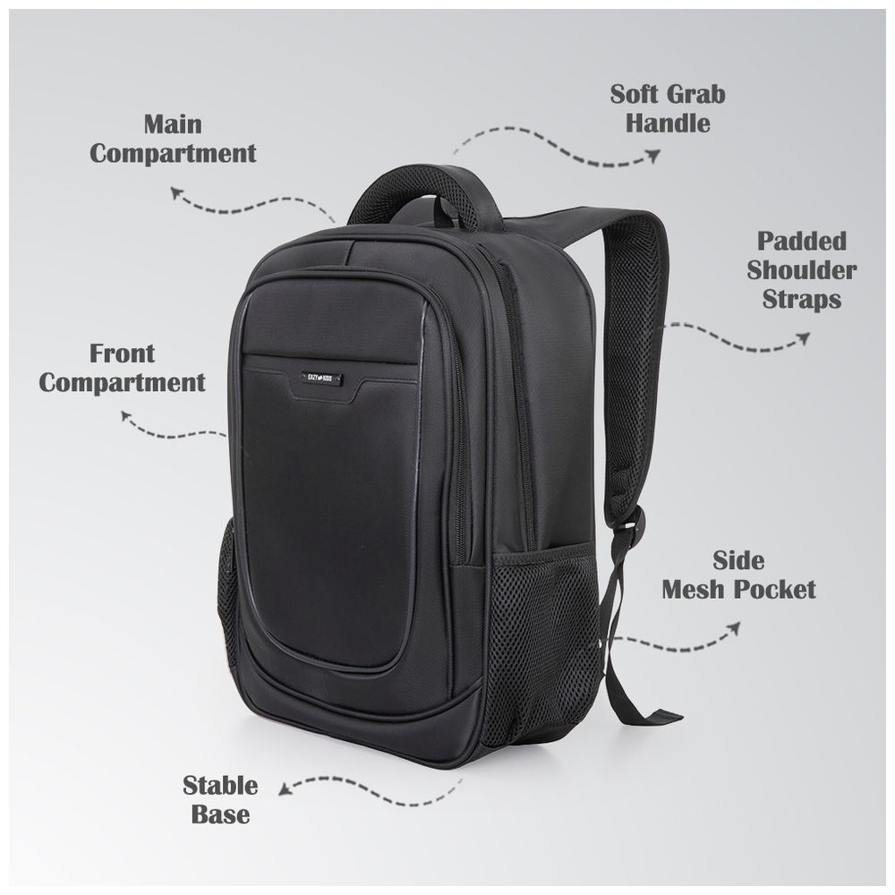 Eazy Kids - Backpack With Laptop Sleeve 16" - Black