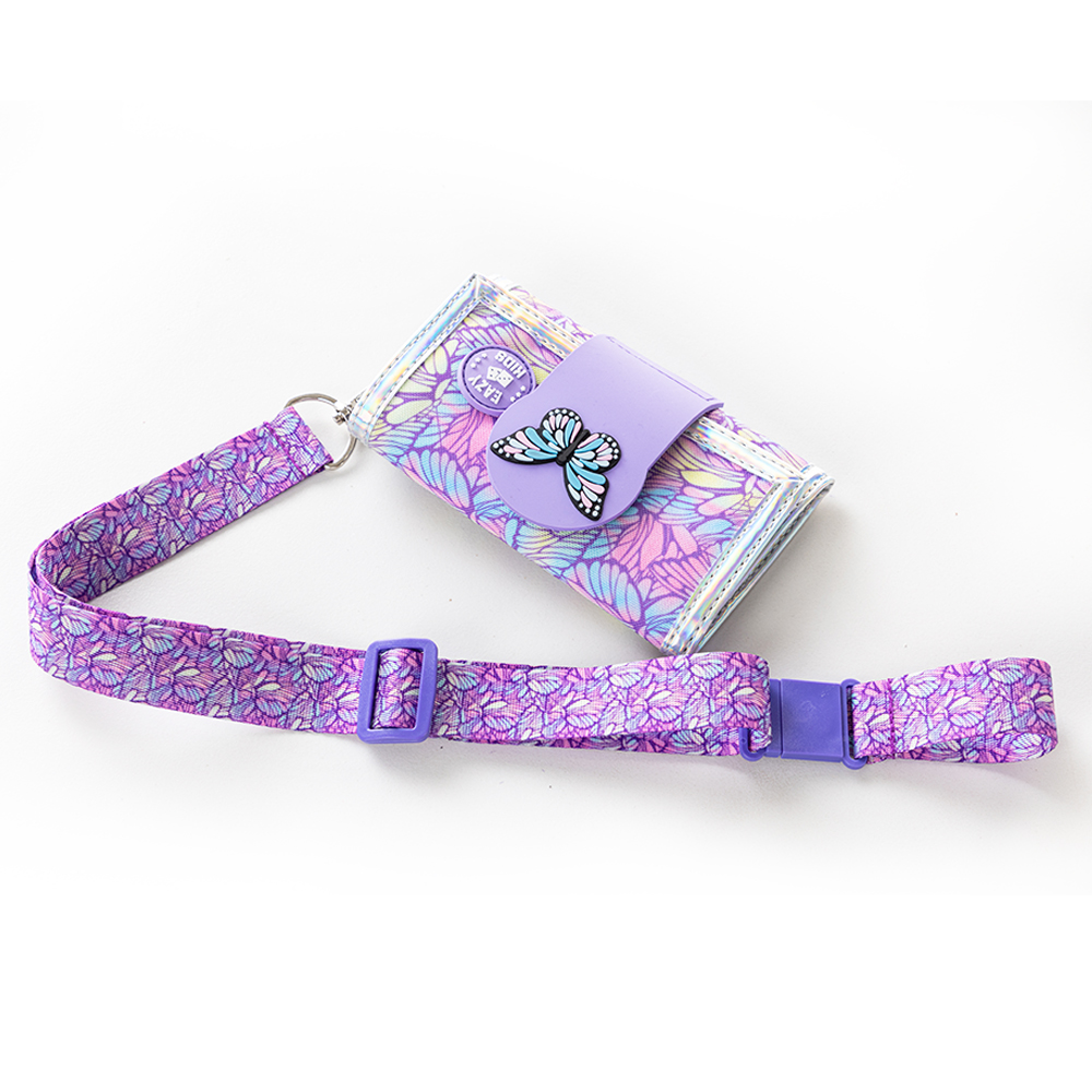 Eazy Kids - Wallet - Butterfly Purple