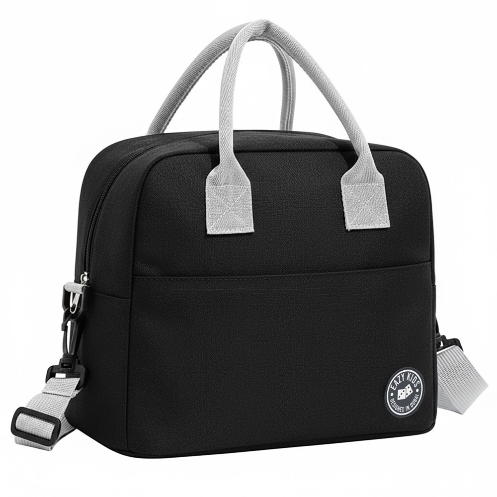 Eazy Kids - Insulated Lunch Bag - Black