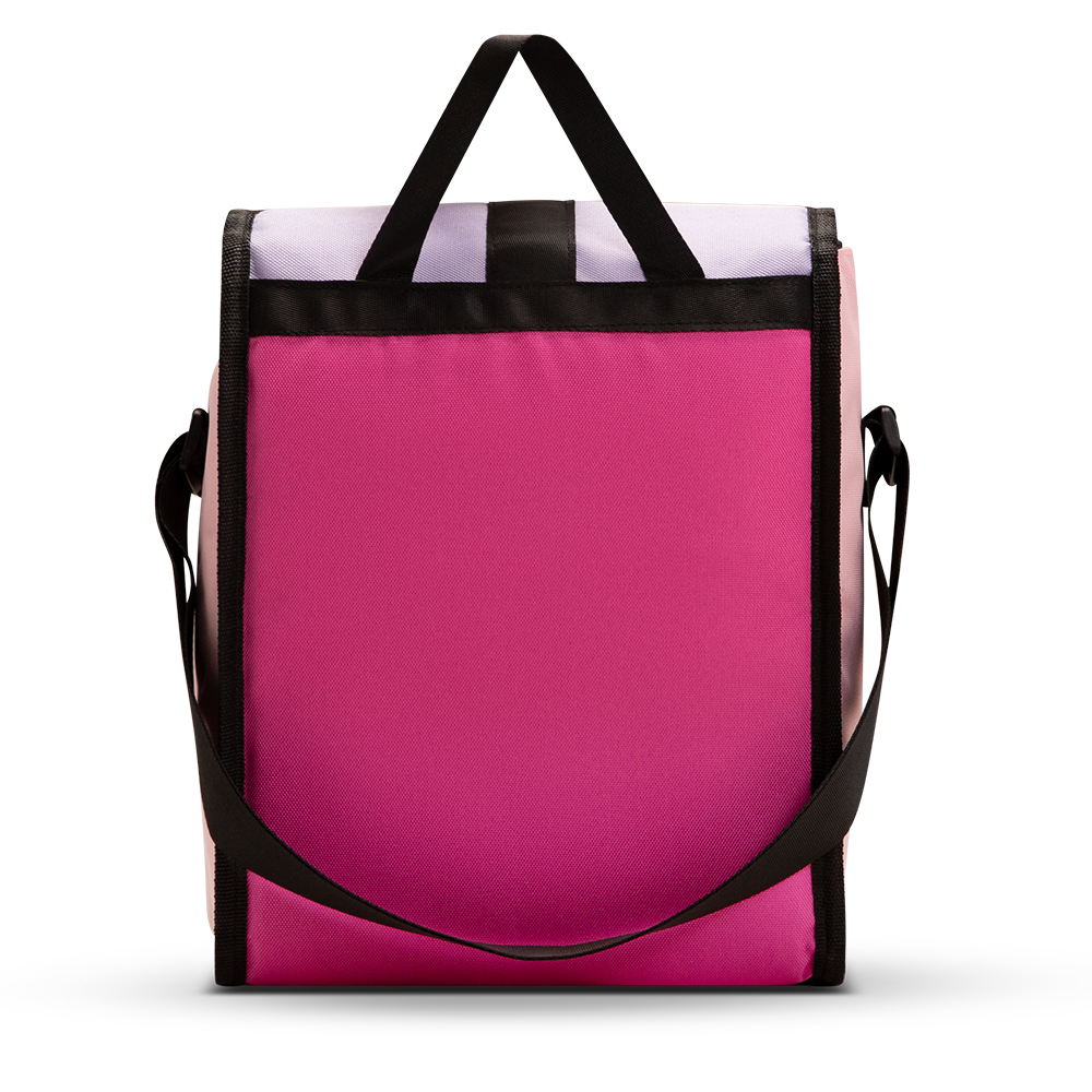 Eazy Kids - Insulated Foldable & Stylish Lunch Bag - Pink /Lavender