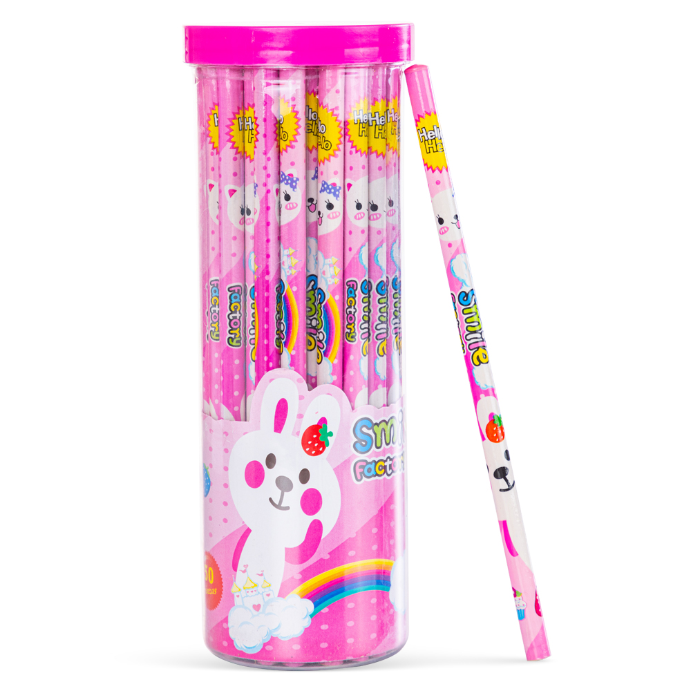 Eazy Kids - HB Pencil 50pcs - Pink