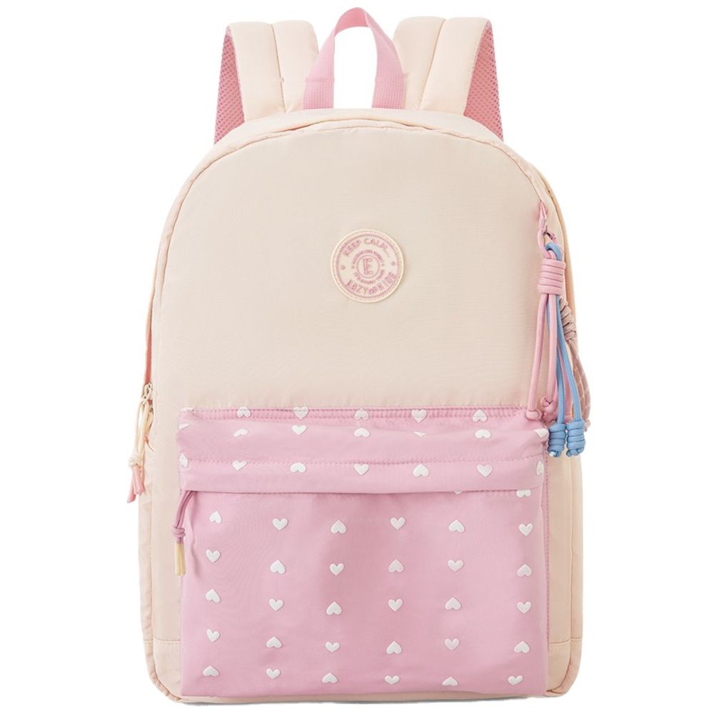 Eazy Kids - School Backpack With Laptop Compartment - Blush Rush - 16.5-Inch