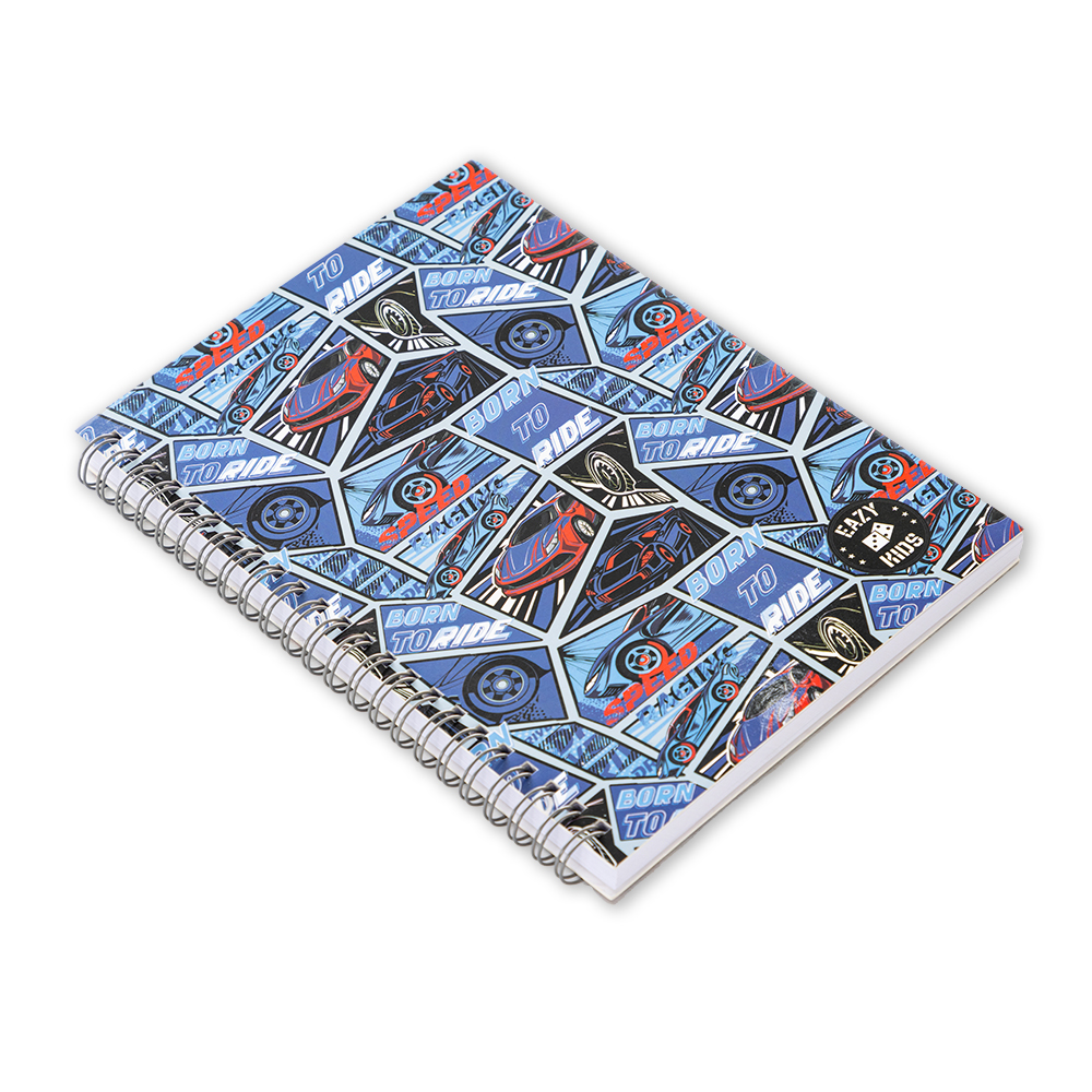 Eazy Kids - Drift Racing Spiral Diary - Blue