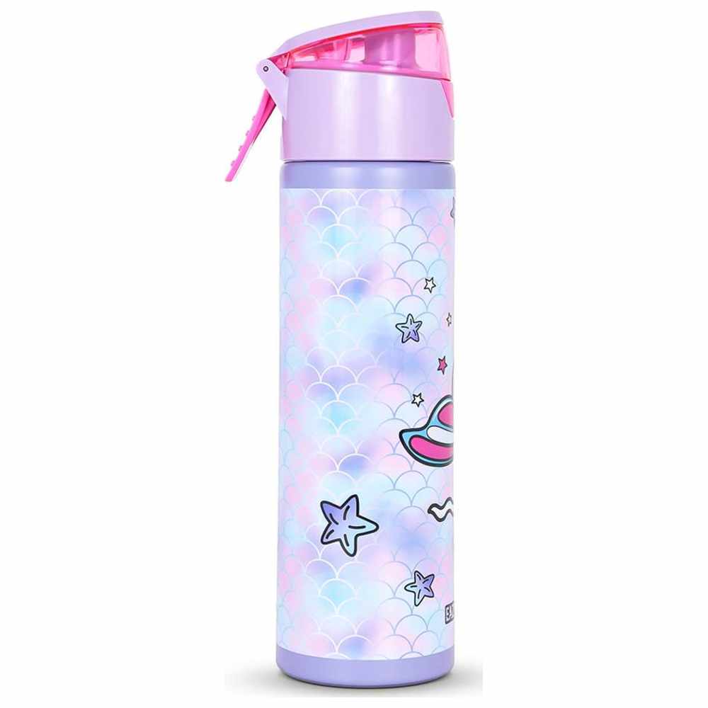 Eazy Kids - Personalized Insulated Water Bottle With Spray - Mermaid - 640ml