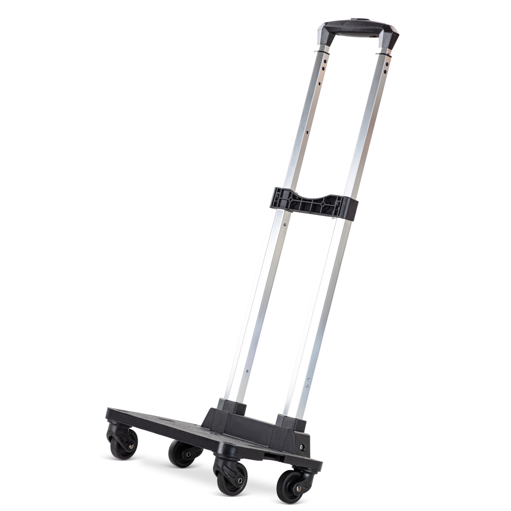 Eazy kids - 4 Wheel School Bag Trolley - Black